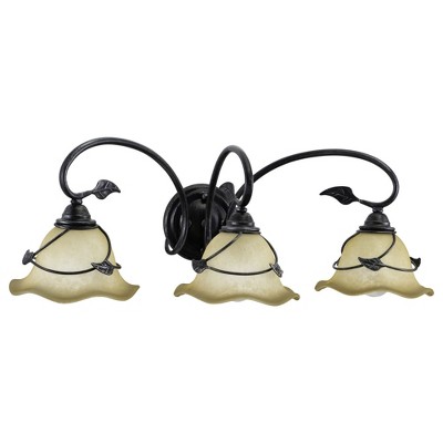 Vaxcel Vine 3 - Light Vanity in  Oil Shale