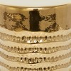 Olivia & May Glam Stoneware Accent Tables Gold: Ceramic Round Side Table, No Assembly Required - 3 of 4