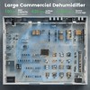Waykar 190 Pint Commercial Dehumidifier for Home & Basements up to 8000 sq ft - 2 of 4