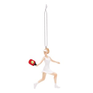 Gallerie II Pickle Ball Girl Ornament - 1 of 3