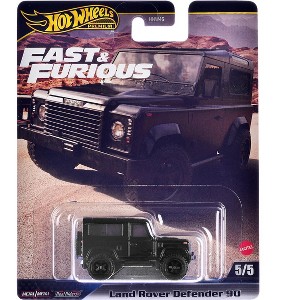 Land Rover Defender 90 Black "F9" (2021) Movie "Fast & Furious" Series Diecast Model Car by Hot Wheels - 1 of 3