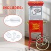 KWPZQEB Popcorn Machine with Cart, Stainless Steel Maker Machine with 2-Switch Design, 8/6 Oz Kettle Makes Up to 32/24 Cups, Events, Home Theater - 2 of 4