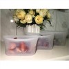 Wikineon 3pcs Reusable Silicone Food Storage Bags - Zip-Top Sandwich & Snack Containers: Safe, Eco-Friendly Alternatives to Disposable Bags - 3 of 4