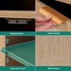 Rattan Shoe Cabinet Entryway w/ Adjustable Shelves for Entryway Hallway Bedroom - 2 of 4