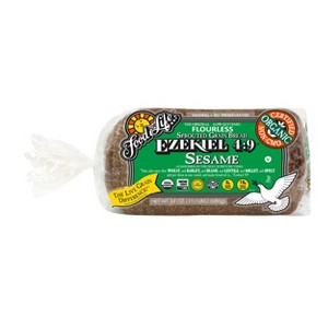 Food For Life Ezekiel 4:9 Organic Frozen Sprouted Whole Grain Sesame Bread - 24oz - 1 of 3