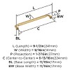 Amerock Coble Pull for Cabinets, Drawers, and Furniture - 3 of 4