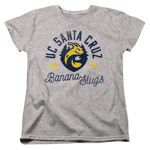 Women's University Of California Santa Cruz Banana Slugs T-Shirt - 1 of 4