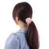 Unique Bargains Women's Fashion Mesh Flower Hair Rope 2.76"x2.36" 1 Pc - 2 of 4
