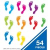 Carson Dellosa Education Footprints Cutouts (54 cut-outs) - 2 of 4