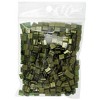 John Bead Miyuki 5x5mm TL-306 Olive Green Gold Transparent Tila Glass Square Beads 50 Grams - 2 of 2
