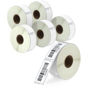 BETCKEY  Compatible  30336 , 1in x 21/8in Rerurn Address Labels  Compatible with  Labelwriter 450, 4XL & Zebra Desktop Printers 6 Rolls/3000 Labels - 1 of 4