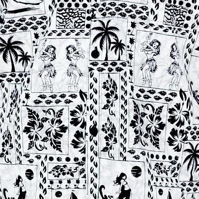 hawaii dance multicoloured