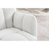 Kumasinova Accent Rocking Chair with Tufted Back,Versatile Nursery Chair for Living Room,Plush Teddy Fabric Rockers with 250lbs Capacity - 3 of 4