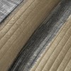 Gracie Mills Ianne Modern 8-Piece Watercolor Stripe Quilt Set with Cotton Bed Sheets - 4 of 4