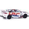 Honda Civic Type R FL5 "HRC - Honda Racing" White with Graphics 1/64 Diecast Model Car by Pop Race - 4 of 4