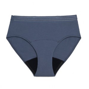 Thinx for All Women's Everyday Comfort Lace Leakproof Period Briefs - 1 of 4