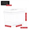 DWËLLZA KITCHEN White Lids Clear Plastic Airtight BPA-Free Food Storage Containers - 4 of 4