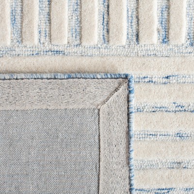 Ivory Elegance Hand-Tufted Wool Rectangular Area Rug