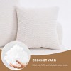 TiramisuBest Oversize Round Swivel Chair Cozy Club 360 degrees Swivel Sofa with 3 Pillows Chenille Fabric with Gray for sofa - 4 of 4
