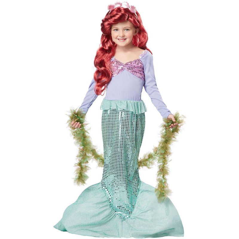 California Costumes Little Mermaid Girls' Costume, 1 of 2
