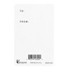 Dicksons BKMPK-469 Be A Sarah Purple and White 4 Inch Paper Place Keeper Pocket Card Bookmark Pack of 12 - 2 of 2
