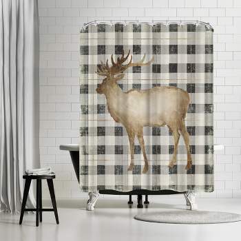 Americanflat 71 X 74 Shower Curtain Style 2 By Modern Tropical Target