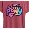 Women's - My Little Pony - Gradient Logo- Women's Short Sleeve Graphic T-Shirt Short Sleeve Graphic T-Shirt - 2 of 4