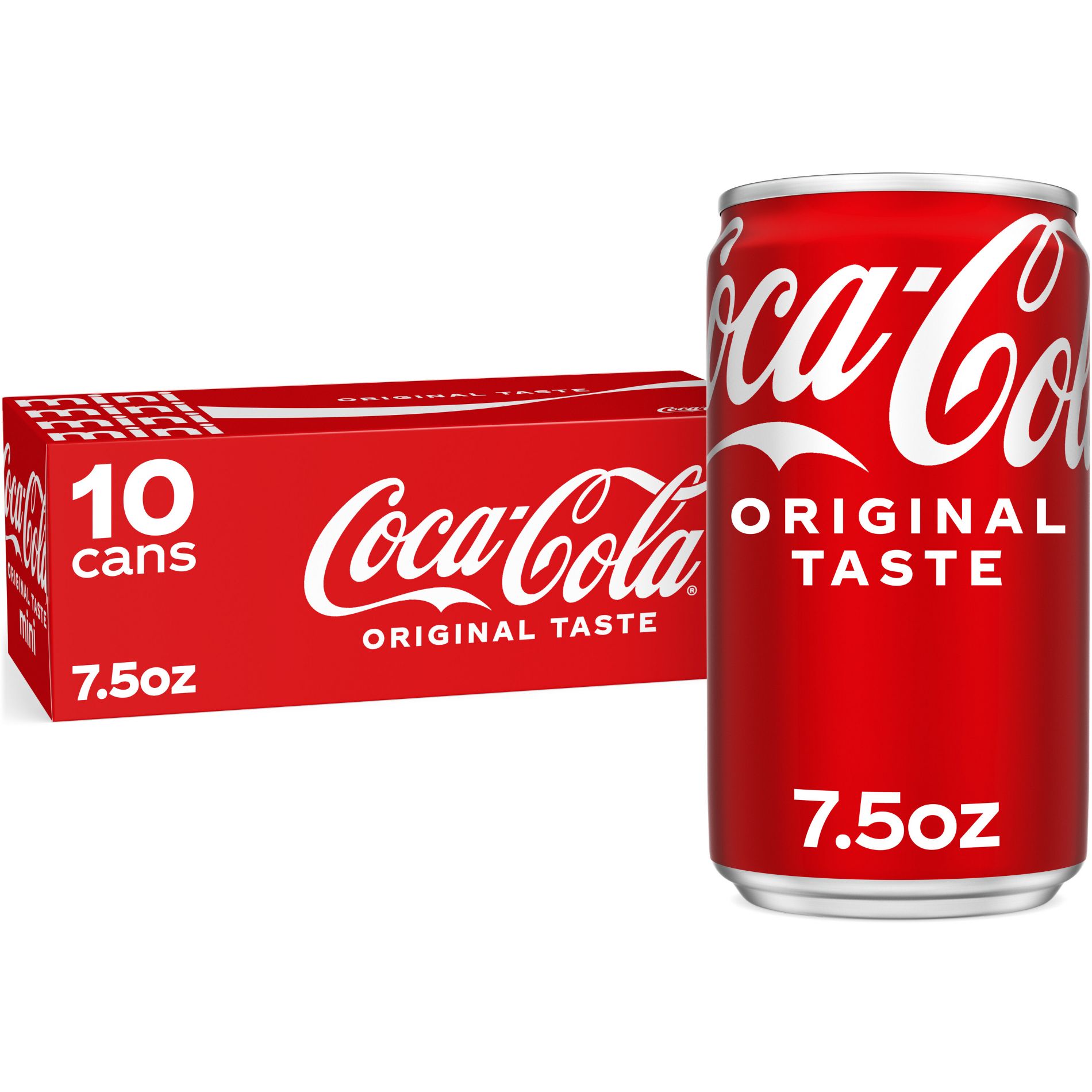 Coca Cola 10-Pack 7.5 Fl Oz Mini Cans