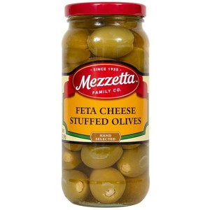 Mezzetta Feta Cheese Stuffed Olives - 6 pack, 9.5 oz - 1 of 3