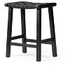 Maven Lane Noah High Back Vegan Leather Counter Height Bar Stool - 2 of 4