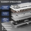 YUNZII AL68 Mechanical Keyboard 60%,QMK/VIA Aluminum Keyboard(Silver, Cocoa Cream V2) - 3 of 4