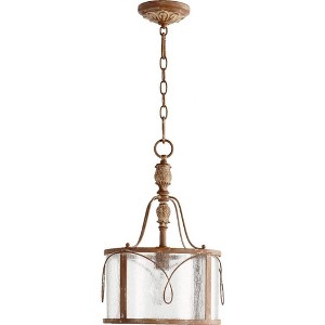 Quorum Lighting Salento 1-Light Pendant, French Umber, 11.5W, 18H - 1 of 1