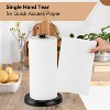 Premium Stainless Steel Kitchen Roll Holder with Double Ratchet Mechanism - Decorative for Kitchen - 3 of 4