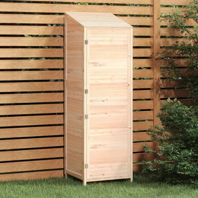 VidaXL Garden Shed 21.7"x20.5"x68.7" Solid Wood Fir