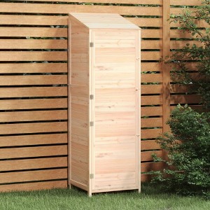 VidaXL Garden Shed 21.7"x20.5"x68.7" Solid Wood Fir - 1 of 4