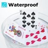 LotFancy Plastic Playing Cards, Waterproof - 2 Decks of Cards with Plastic Cases, Poker Size Standard Index - 4 of 4