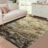 Hallway Runner Rug, Washable Soft Abstract Area Rug, Low-Pile Non-Slip Indoor Floor Mat for Bedroom, Living Room, Kitchen - 3 of 4