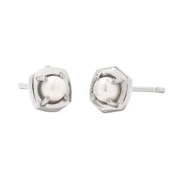 Kendra Scott Liesel White Pearl Stud Earrings