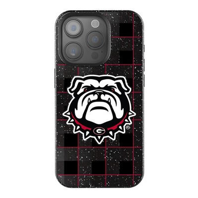 Keyscaper NCAA Plaid Bling Cell Phone Case for iPhone 14 Pro