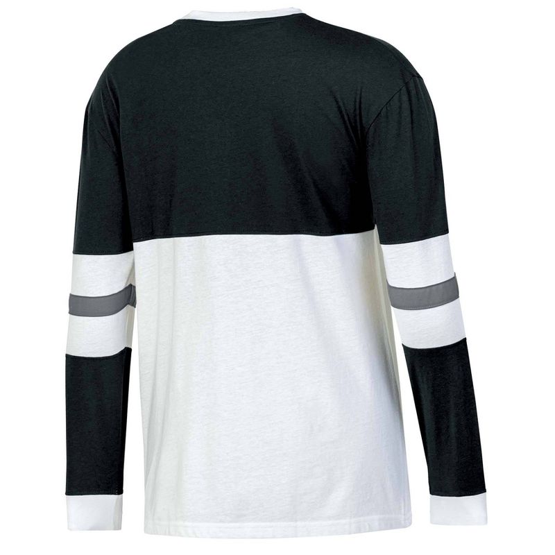 NCAA Iowa Hawkeyes Women&#39;s Long Sleeve Color Block T-Shirt, 2 of 4
