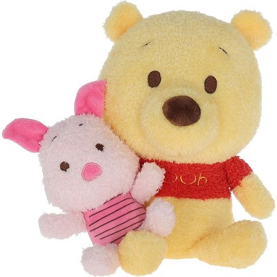Disney Winnie the Pooh with Piglet Cuteeze 12 Inch Collectible Stuffed Animal Plush Toy
