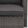 Sunsitt 3pc Steel Wicker Outdoor Patio Sofa Set - 3 of 4