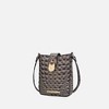 MKF Collection Avery Women’s Croc-Embossed Vegan Leather Crossbody Versatile Bag by Mia K - Charcoal - 2 of 4
