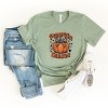 Simply Sage Market Coquette Pumpkin Season Leopard Short Sleeve Tee - 2 of 4