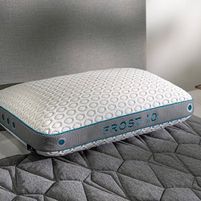 Frost 1.0 White and Gray Cooling Performance Pillow