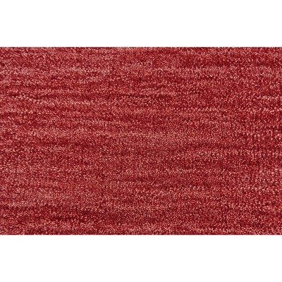 Luna Red Hand-Knotted Wool 5' x 8' Area Rug