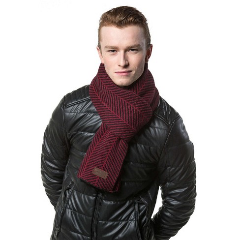 Seconds Sale Unisex Scarf Men's Reversible Soft Narrow 