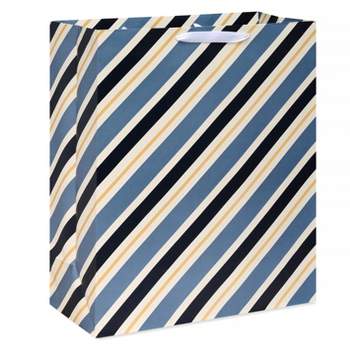 Graduation XL Gift Bag Diagonal Striped