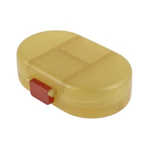 Unique Bargains 8 Grids Flip Up Double Layer Pill Case 1 Pc - 1 of 4