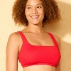 Women's Textured Bralette Bikini Top - Shade & Shore™ - 3 of 3